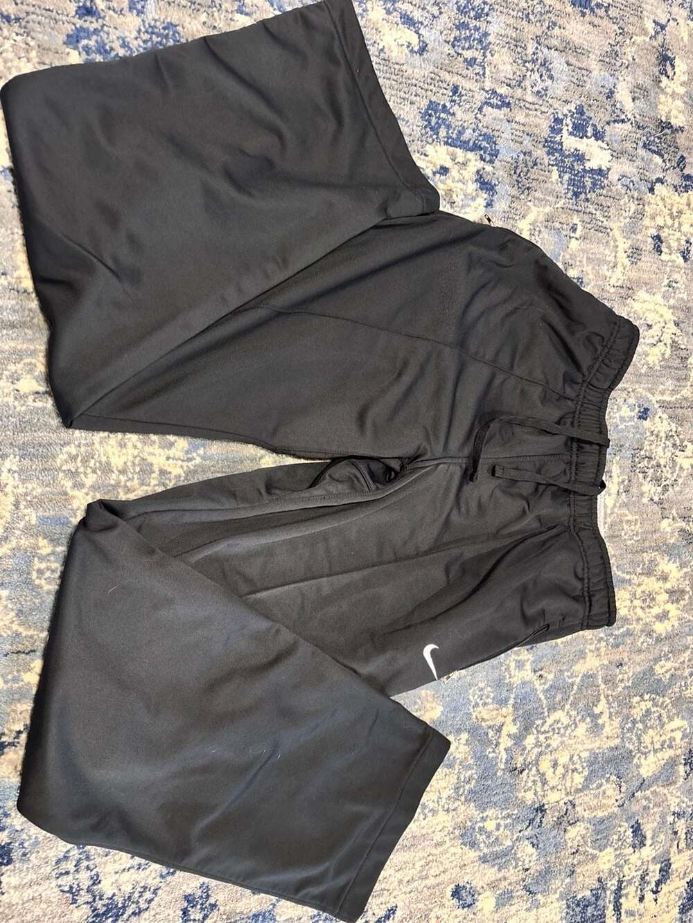 Nike Track Pants Size L Black Athletic